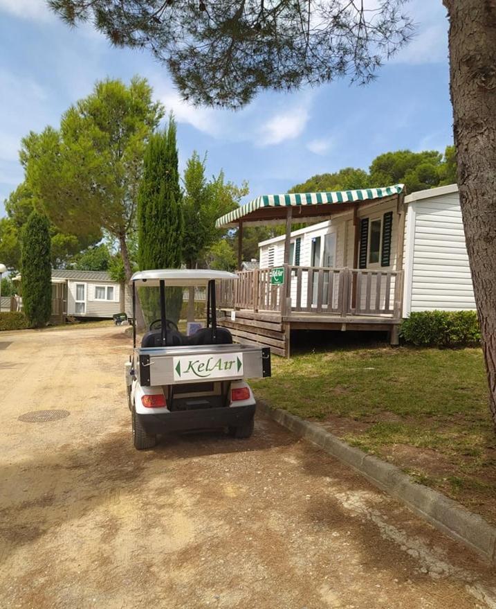 Mobile Homes By Kelair At Castell Montgri Torroella de Montgrí Eksteriør bilde